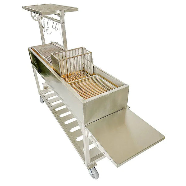 Tagwood Freestanding Argentine Santa Maria Wood Fire & Charcoal Gaucho Grill