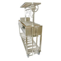 Tagwood Freestanding Argentine Santa Maria Wood Fire & Charcoal Gaucho Grill