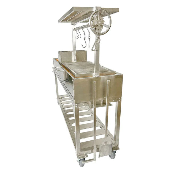 Tagwood Freestanding Argentine Santa Maria Wood Fire & Charcoal Gaucho Grill