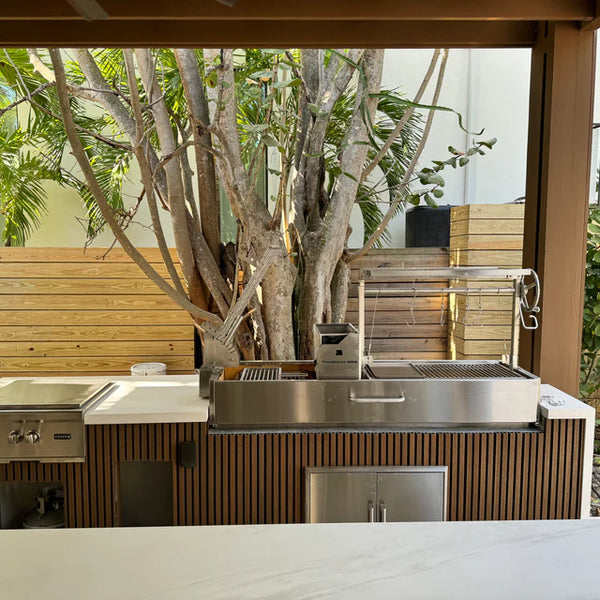 Tagwood Built In Argentine Santa Maria Wood Fire & Charcoal Gaucho Grill