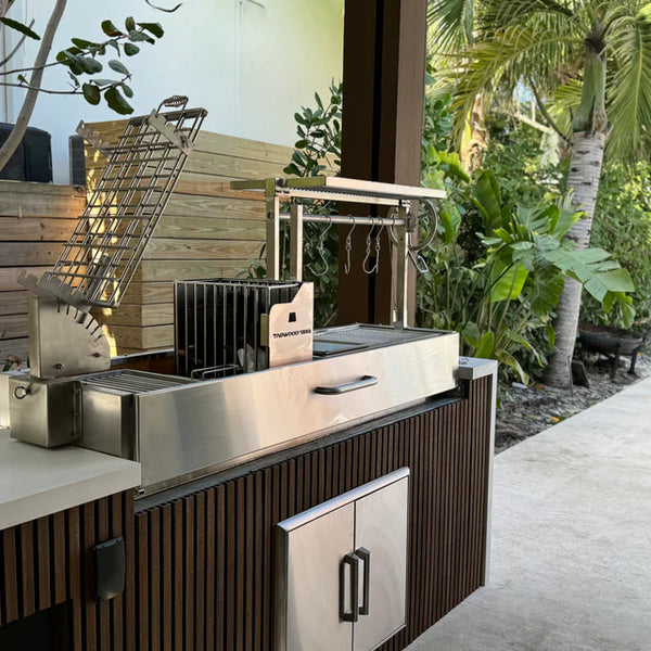 Tagwood Built In Argentine Santa Maria Wood Fire & Charcoal Gaucho Grill