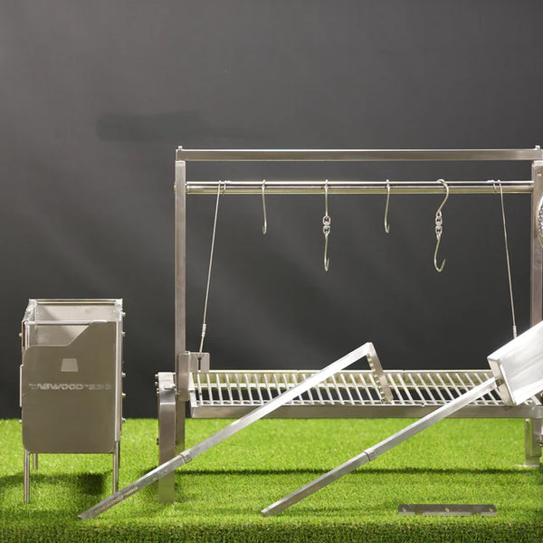 Tagwood Insert Style Argentine Santa Maria Wood Fire & Charcoal Gaucho Grill