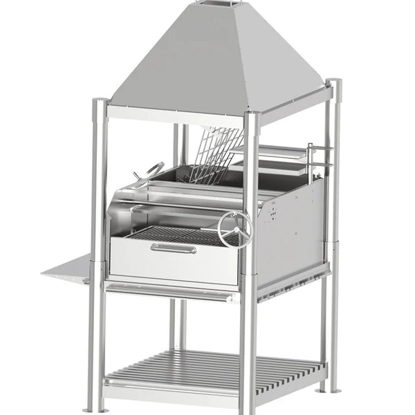 Tagwood Santa Maria Wood Fire & Charcoal Gaucho Grill all SS304