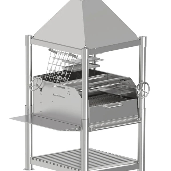 Tagwood Santa Maria Wood Fire & Charcoal Gaucho Grill all SS304