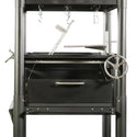 Tagwood Santa Maria Wood Fire & Charcoal Gaucho Grill - Cold-Roll Steel
