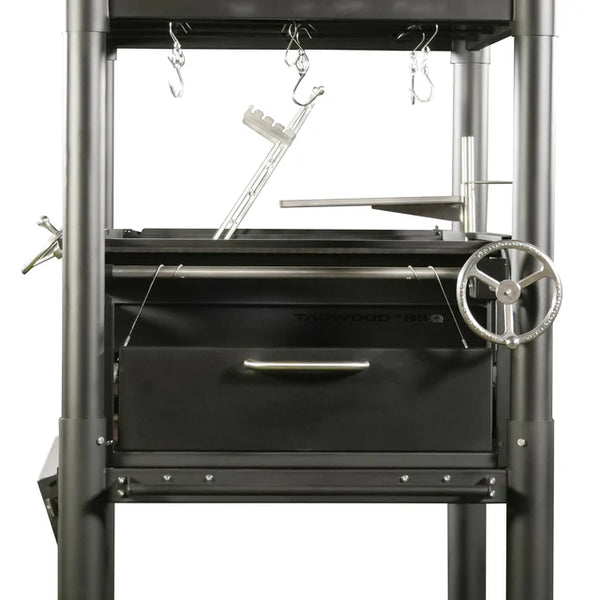 Tagwood Santa Maria Wood Fire & Charcoal Gaucho Grill - Cold-Roll Steel