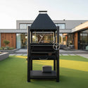 Tagwood Santa Maria Wood Fire & Charcoal Gaucho Grill - Cold-Roll Steel
