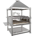 Tagwood XL Argentine Santa Maria Wood Fire & Charcoal Gaucho Grill all SS304