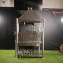 Tagwood XL Argentine Santa Maria Wood Fire & Charcoal Gaucho Grill all SS304