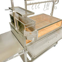 Tagwood XL Freestanding Argentine Santa Maria Wood Fire & Charcoal Gaucho Grill