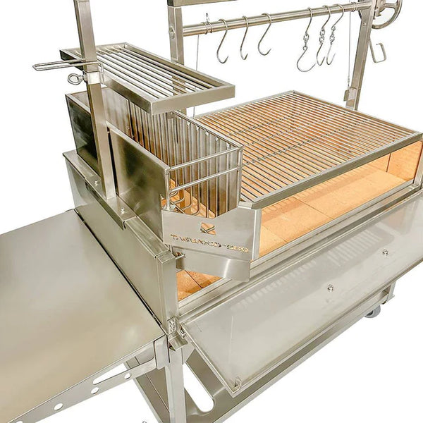 Tagwood XL Freestanding Argentine Santa Maria Wood Fire & Charcoal Gaucho Grill