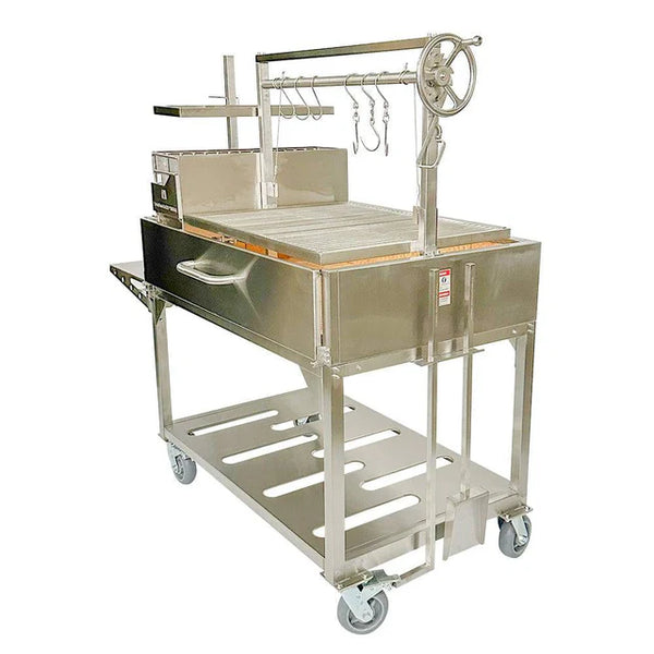 Tagwood XL Freestanding Argentine Santa Maria Wood Fire & Charcoal Gaucho Grill