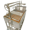 Tagwood XL Freestanding Argentine Santa Maria Wood Fire & Charcoal Gaucho Grill
