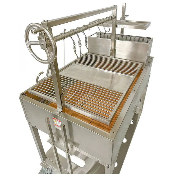 Tagwood XL Freestanding Argentine Santa Maria Wood Fire & Charcoal Gaucho Grill