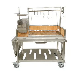 Tagwood XL Freestanding Argentine Santa Maria Wood Fire & Charcoal Gaucho Grill