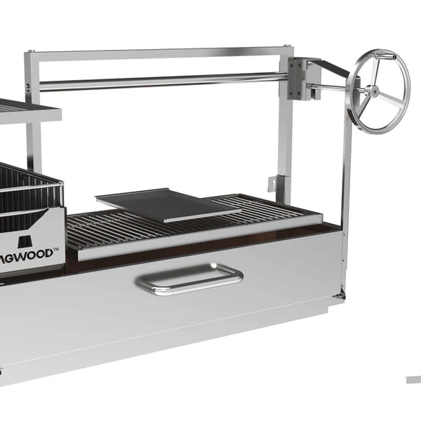 Tagwood XL Built-In Santa Maria Argentine Wood Fire & Charcoal Gaucho Grill