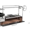 Tagwood XL Built-In Santa Maria Argentine Wood Fire & Charcoal Gaucho Grill