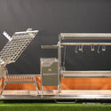 Tagwood XL Built-in Argentine Santa Maria Wood Fire & Charcoal Gaucho Grill