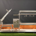 Tagwood XL Built-in Argentine Santa Maria Wood Fire & Charcoal Gaucho Grill
