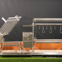 Tagwood XL Built-in Argentine Santa Maria Wood Fire & Charcoal Gaucho Grill