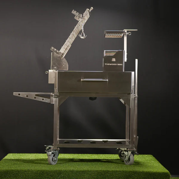 Tagwood Freestanding Argentine Charcoal Gaucho Grill with Firebox