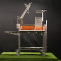 Tagwood Freestanding Argentine Charcoal Gaucho Grill with Firebox