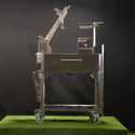 Tagwood Freestanding Argentine Charcoal Gaucho Grill with Firebox