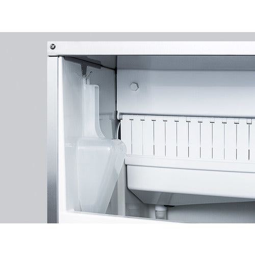 Summit 15 Inch 62 lb. Clear Outdoor Icemaker