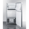 Summit 15 Inch 62 lb. Clear Outdoor/Indoor Icemaker