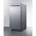 Summit 15 Inch 62 lb. Clear Outdoor/Indoor Icemaker