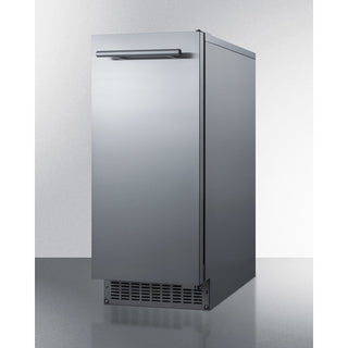 Summit 15 Inch 62 lb. Clear Outdoor/Indoor Icemaker