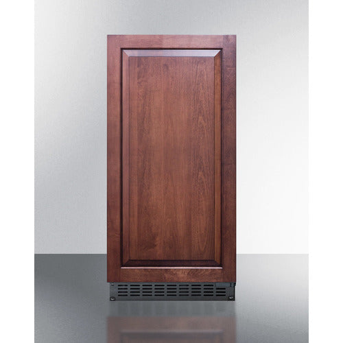 Summit 15 Inch Outdoor/Indoor Icemaker (Panel Ready)