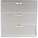 Blaze 30 Inch Triple Access Drawers