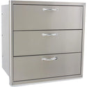 Blaze 30 Inch Triple Access Drawers