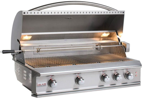 Blaze Professional 4-Burner Grill With Rear Burner