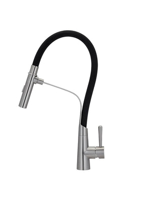 E-Stainless Kitchen: Single Handle Versatile w/Pull Out Spray, Pre-Rinse Style