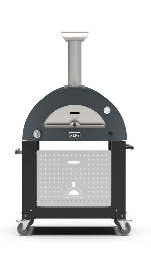 Alfa Moderno 3 Pizze Wood Fired Freestanding Pizza Oven