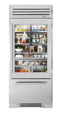 True 36 Inch Indoor Refrigerator with Glass Door