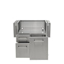 Coyote 30" Flat Top Grill Cart