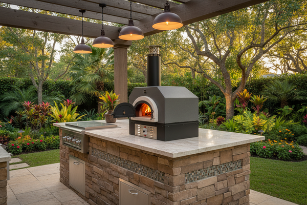CBO 750 Hybrid Countertop Pizza Oven with Skirt