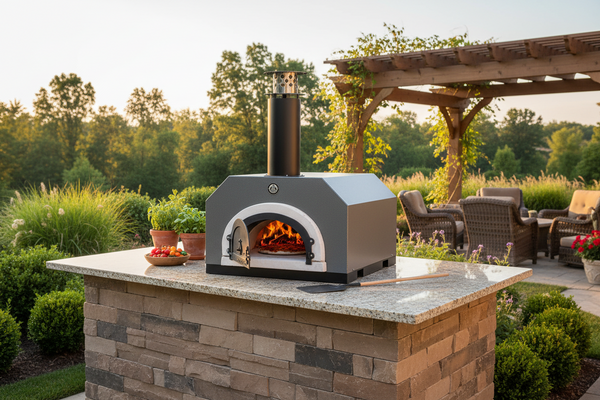 Chicago Brick Oven CBO-750 Assembled Wood-Fired Countertop Pizza Oven