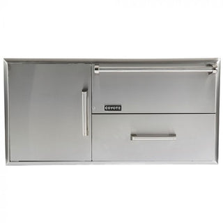 Coyote Access Door & Warming Drawers Combo