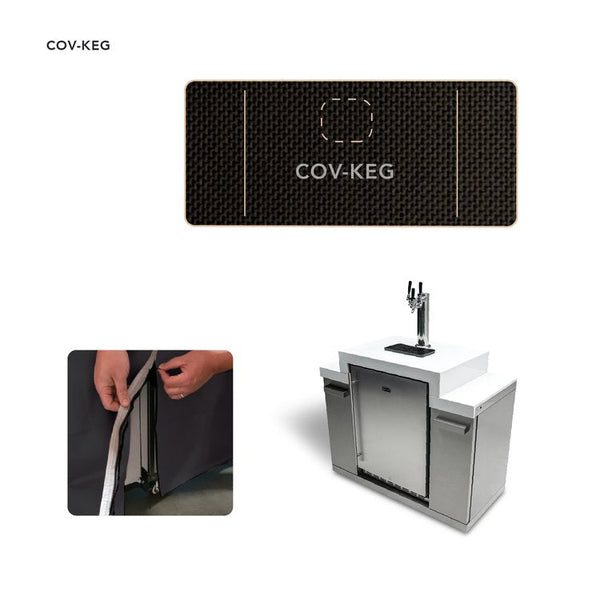 Mont Alpi Cover for Kegerator | Heavy-Duty Weather Shield