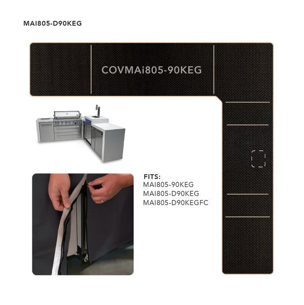 Protect Mont Alpi 805 Island + 90° Corner & Kegerator | Weatherproof