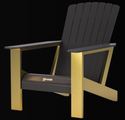 Wrmth Modern Carbon Muskoka Chair