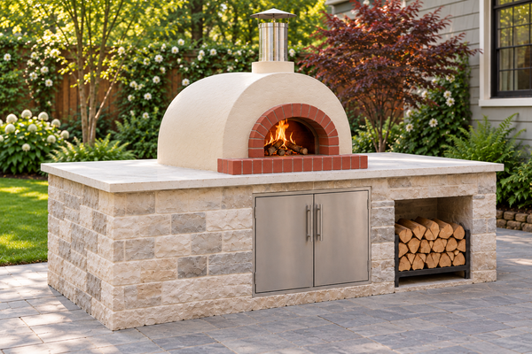 Forno Bravo Toscana 80 32-Inch Domed Wood-Fired Countertop Pizza Oven