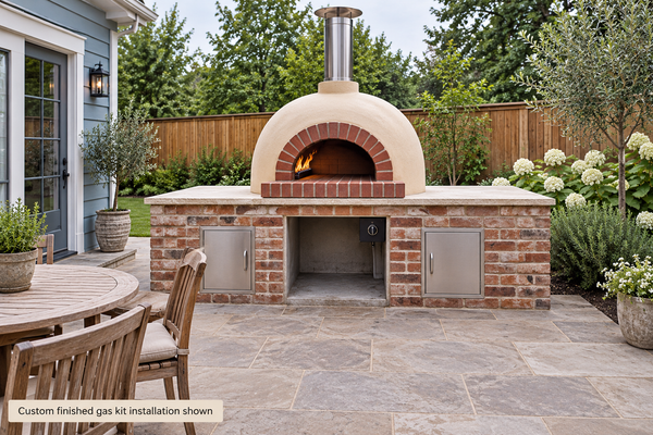 Forno Bravo Casa2G 110 44-Inch Gas-Fired Countertop Pizza Oven Kit