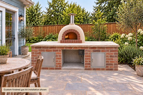Forno Bravo Casa2G80 32-Inch Gas-Fired Modular Pizza Oven Kit