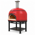Forno Bravo Vesuvio 100 40-Inch Wood-Fired Freestanding Pizza Oven with Decorative Metal Stand