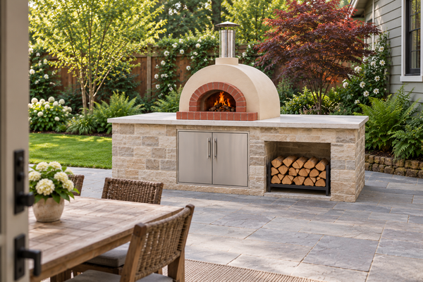 Forno Bravo Toscana 90 36-Inch Domed Wood-Fired Countertop Pizza Oven
